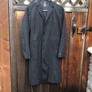 Black trench coat